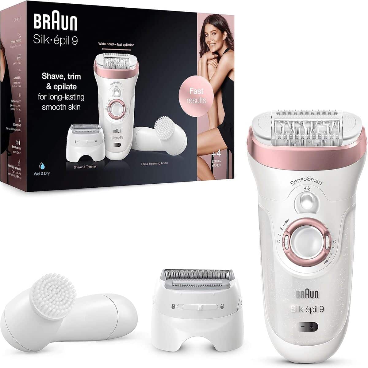 Test du Braun Silk-épil SE 9-880 SensoSmart