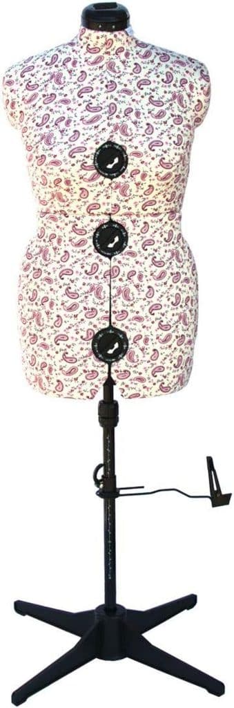 Test du mannequin couture réglable Sewing Online florentin M