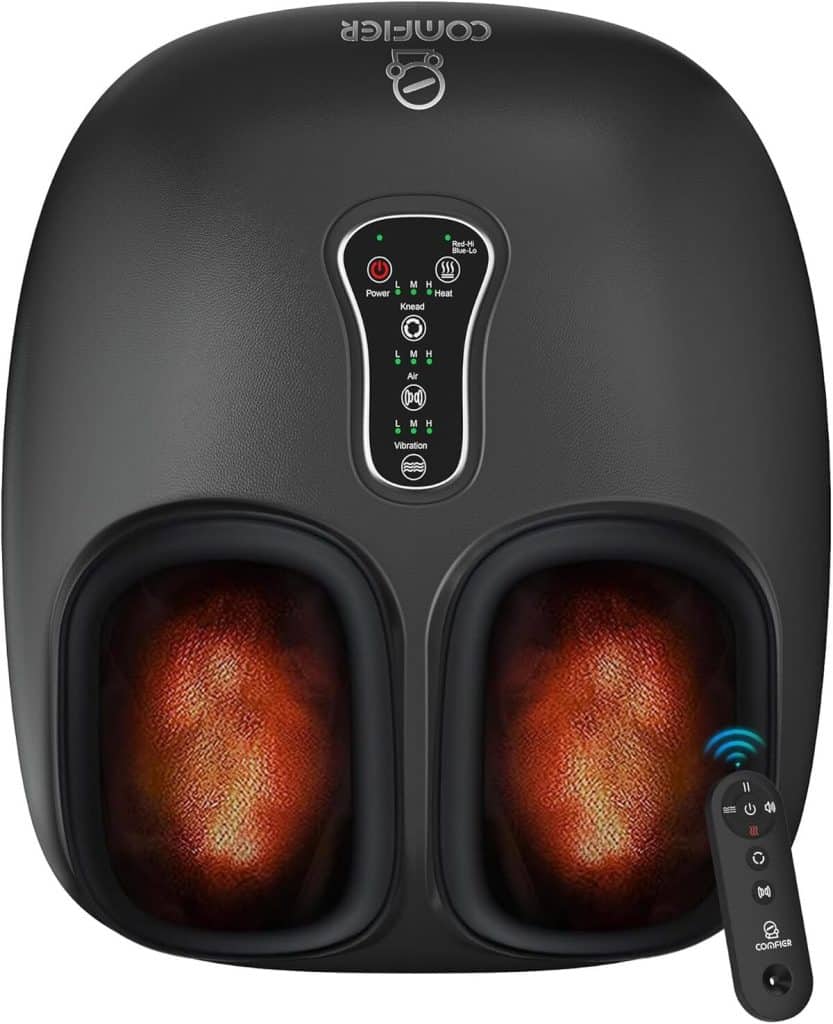 Test du masseur de pieds Comfier : chaleur et bien-être assuré