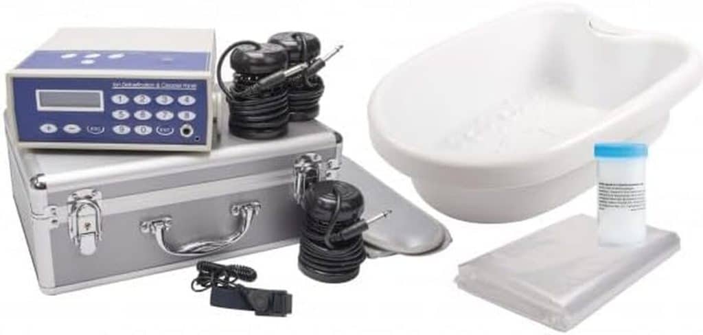 Test du nettoyant ion galvano : bain de pieds complet en aluminium