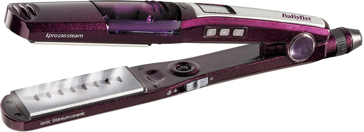 Test lisseur BaByliss I-Pro 230 Steam, technologie brillance