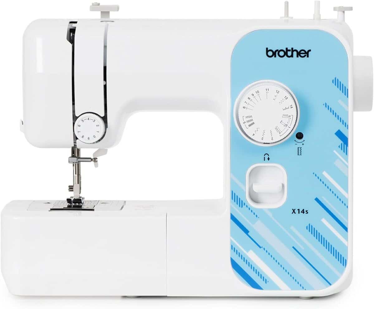 Test machine à coudre Brother X14S blanche