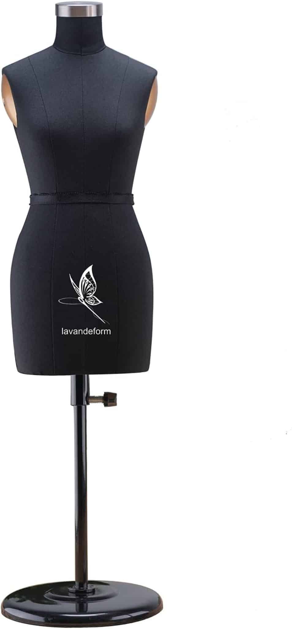 Test : mannequin miniature Lavandeform demi-taille noir