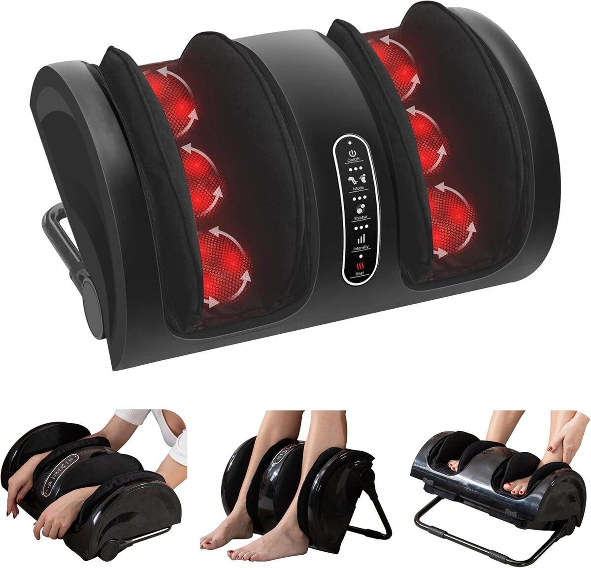Test Snailax appareil de massage pieds avec chaleur