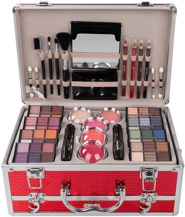 CHSEEO Kit de Maquillage Fard à Paupière Yeux Maquillage, Coffret Cadeau Coffret Maquillage Mallette de Maquillage Set de Maquillage Palette de Maquillage Idée Cadeau de Noël #2