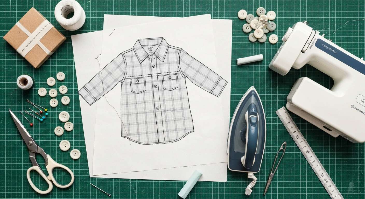 Guide créatif : fabriquer une chemise enfant
