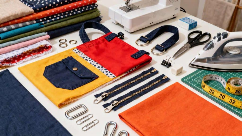 DIY : astuces pour coudre un sac à dos unisexe