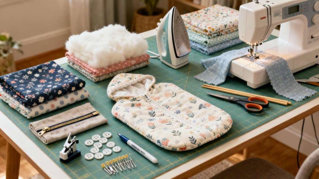 Coudre une Turbulette Bébé Facilement