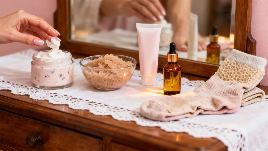 Astuces pour des pieds doux et hydratés