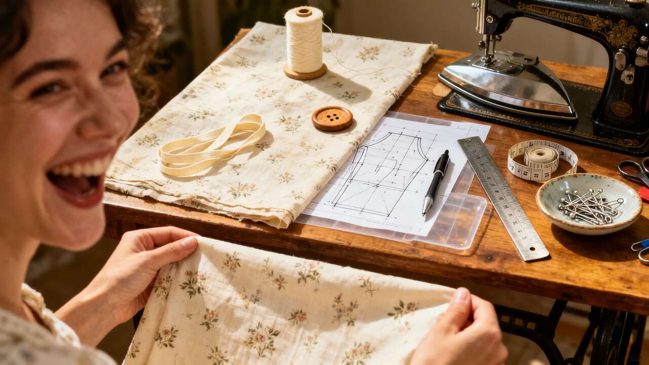 Fabriquez une robe aisément avec des draps