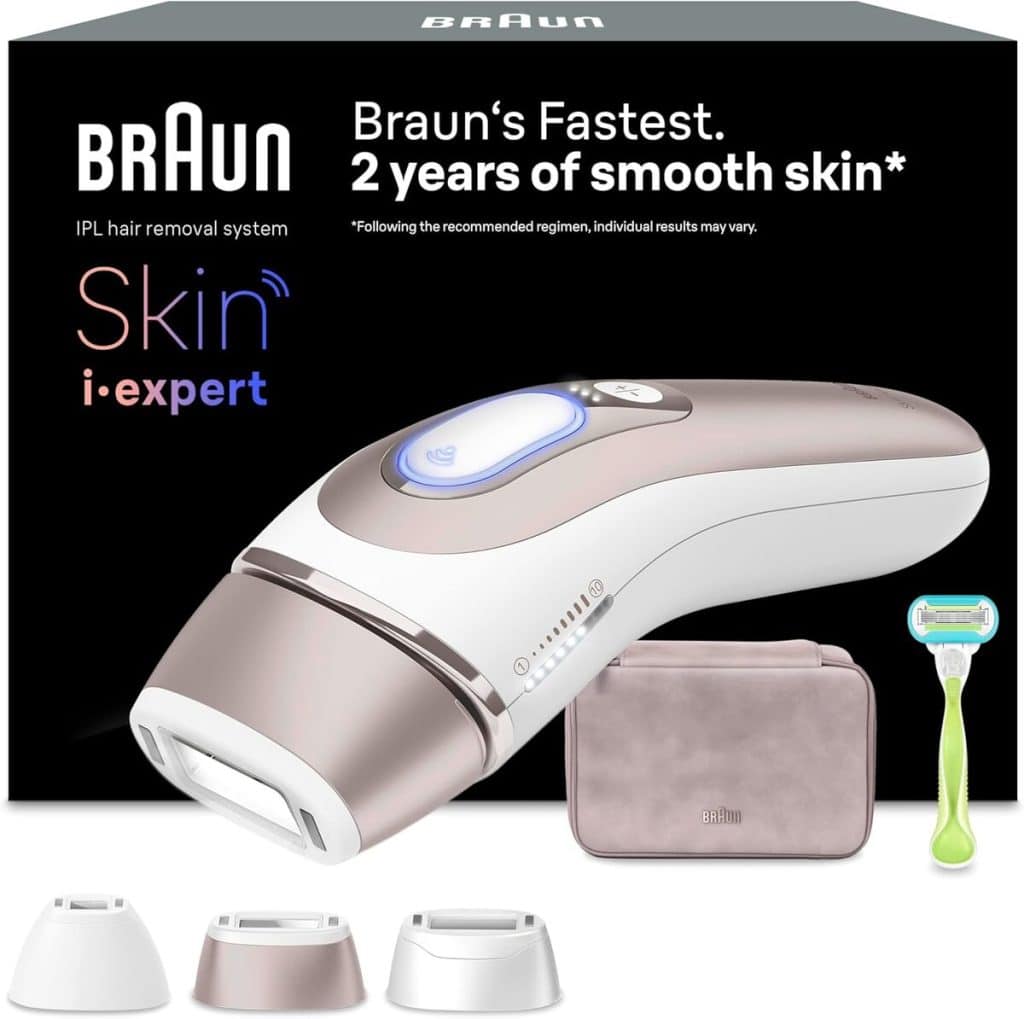 Test Braun i·expert PL7253 : épilateur lumière pulsée domestique