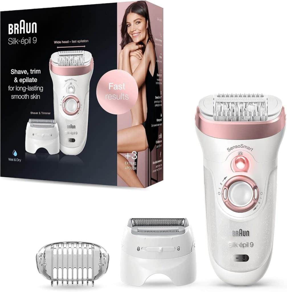 Test Braun Silk-épil 9 : épilateur performant Wet&Dry 9-720