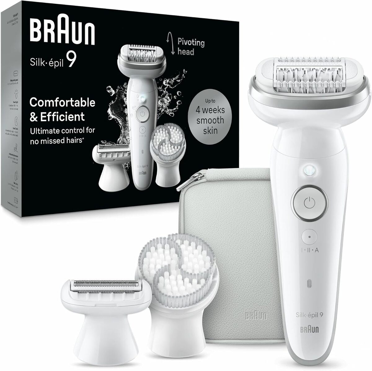 Test Braun Silk-épil 9 : tête flexible pour peau lisse