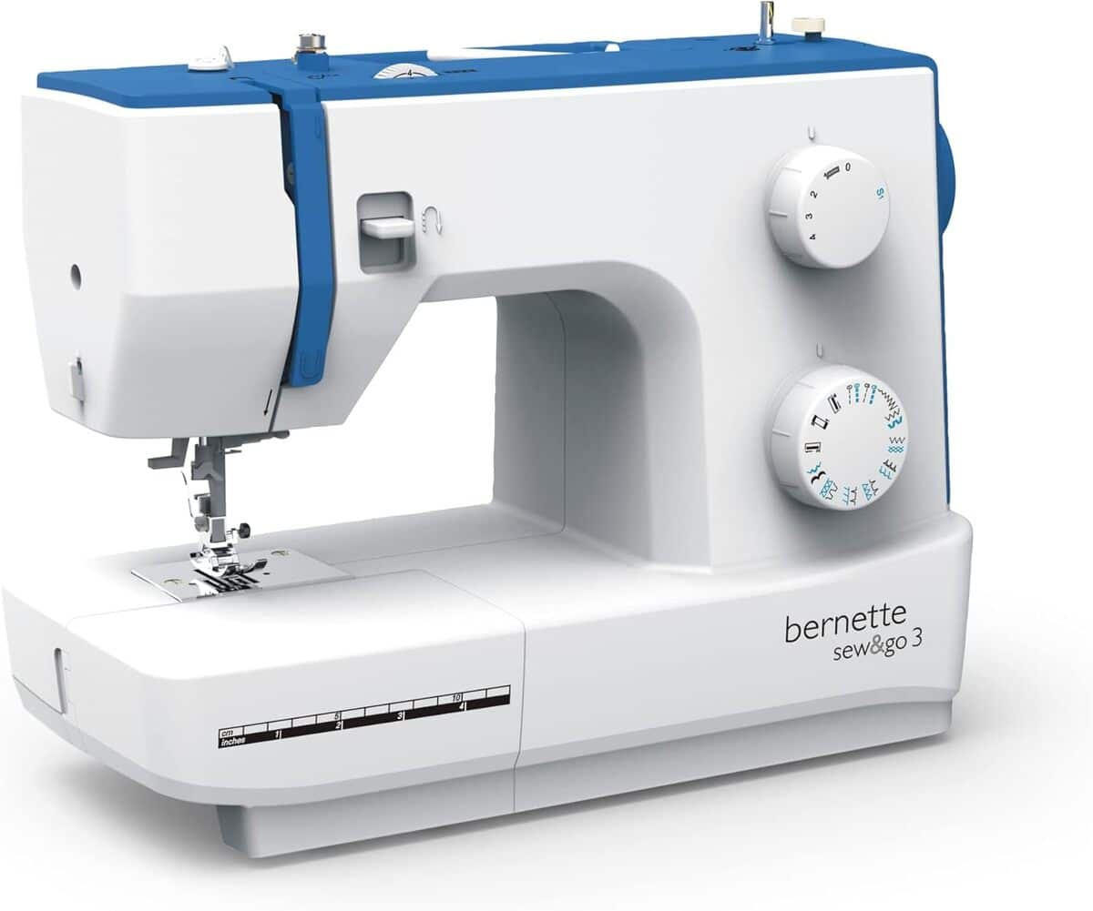 Test de la machine à coudre Sew & Go 3 de Bernette