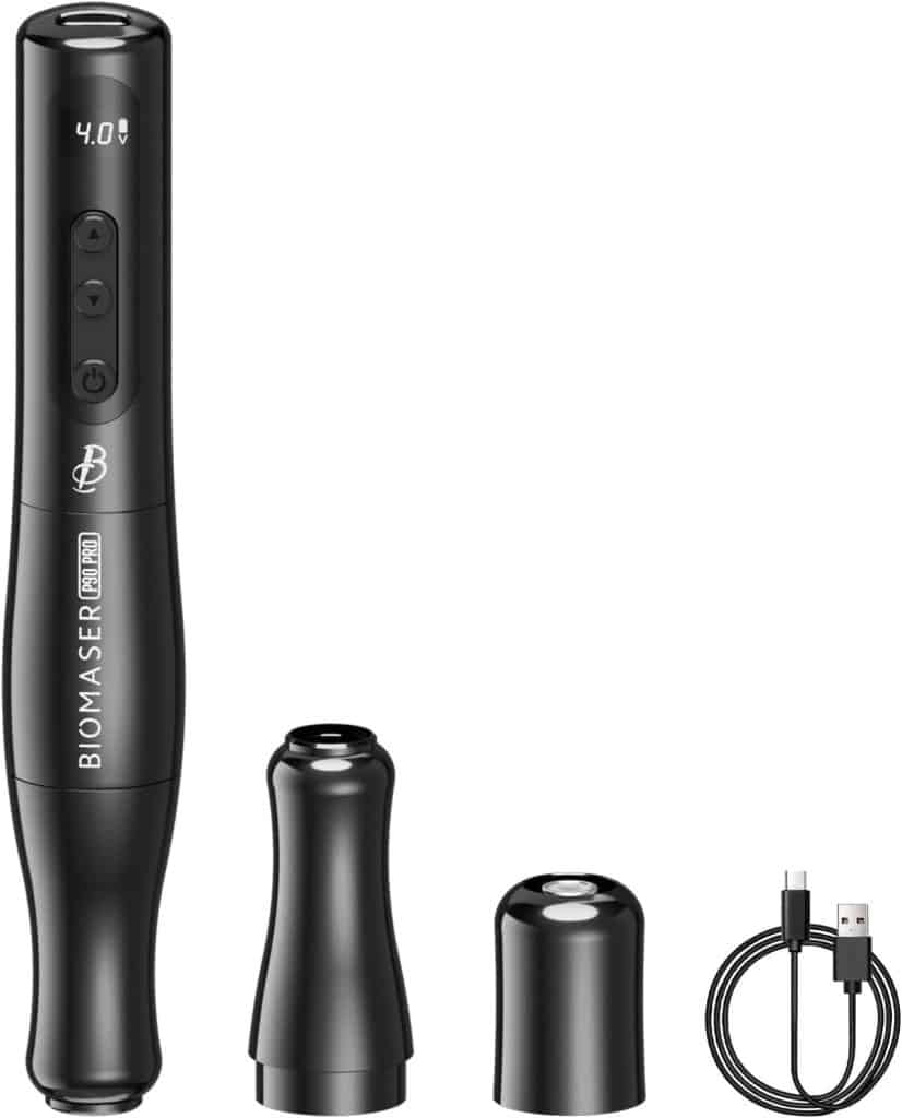 Test de la machine à maquillage Biomaser P90 PRO : sans fil et filaire pour sourcils, eyeliner, lèvres