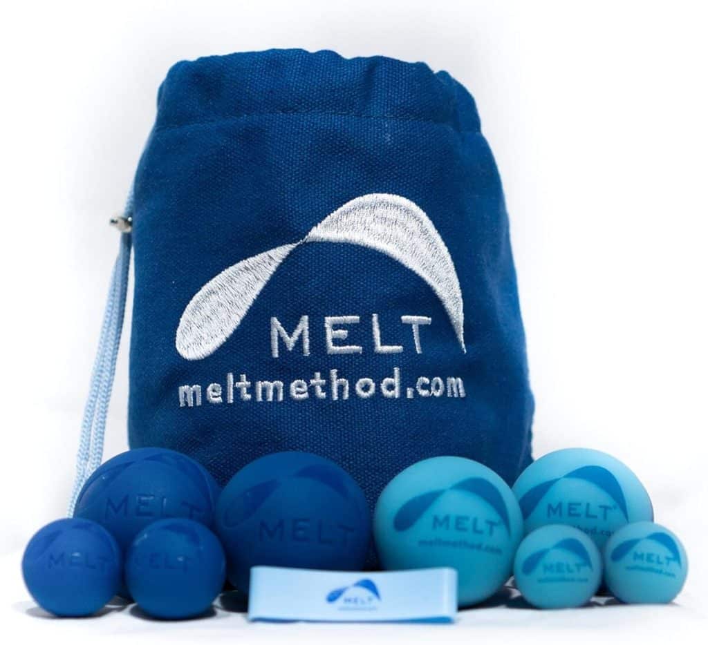 Test du kit de balle thérapeutique Melt : soulagement des pieds et mains