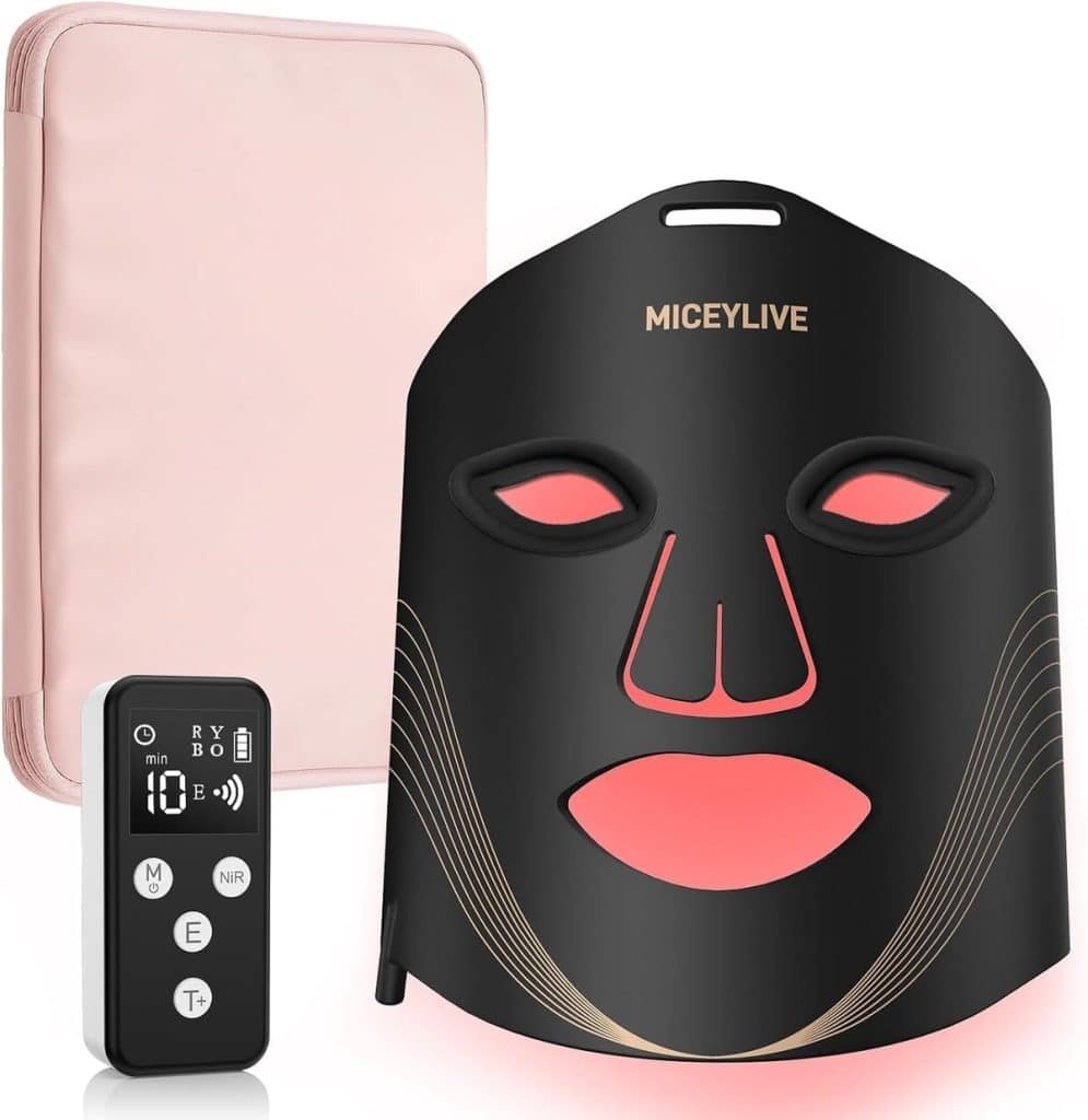 Test du masque LED anti-âge MICEYLIVE