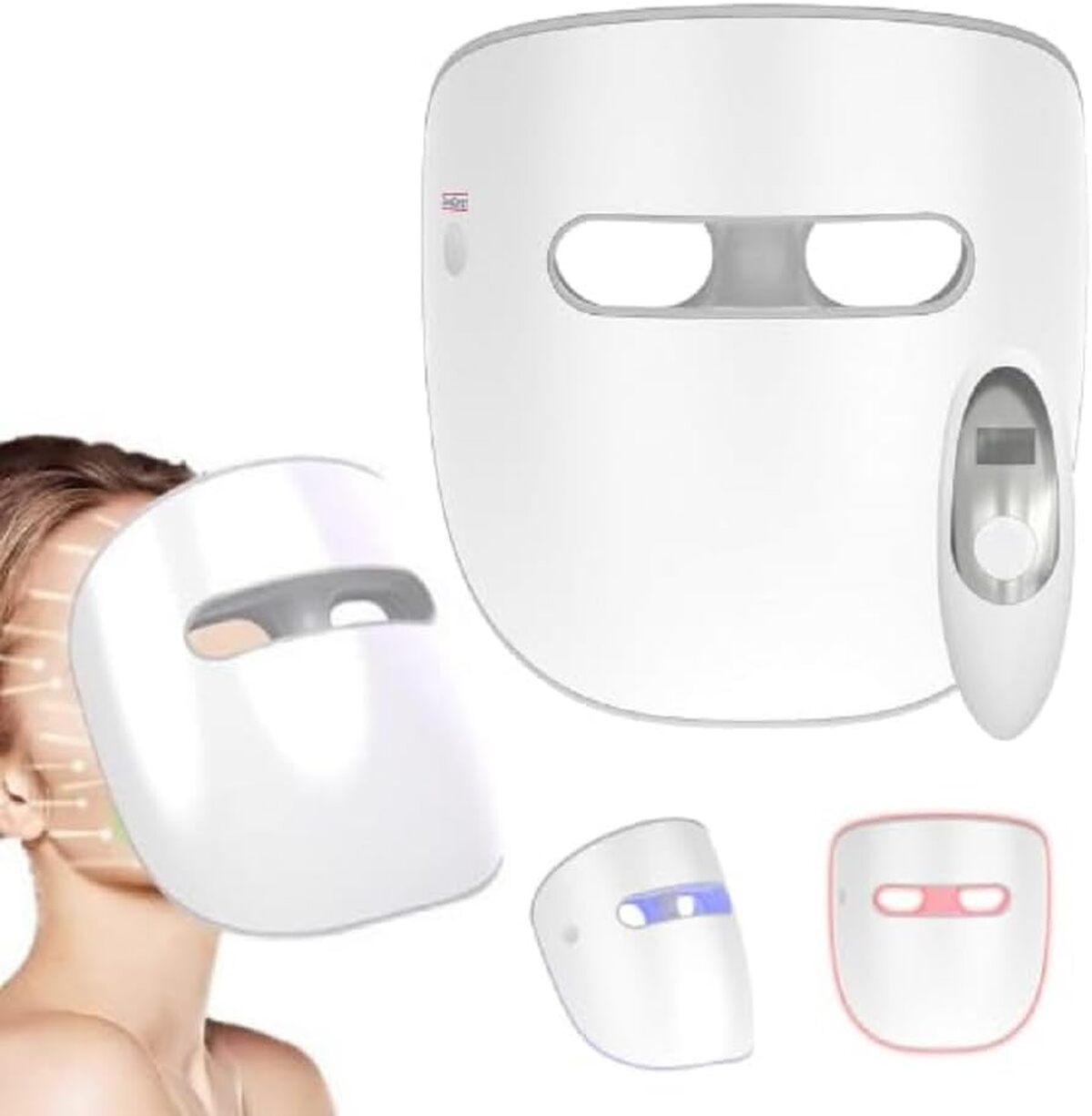 Test du masque LED visage TensCare : anti-âge et traitement de l'acné