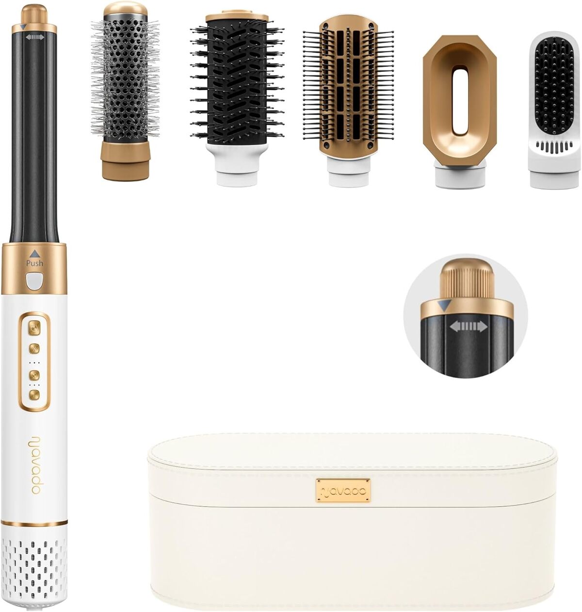 Test du Navado Airstyler Pro - brosse sèche-cheveux 6 en 1 1400W