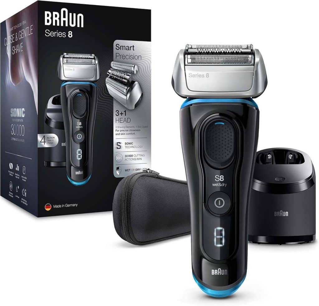 Test du rasoir Braun Series 8 8385cc : puissance et élégance