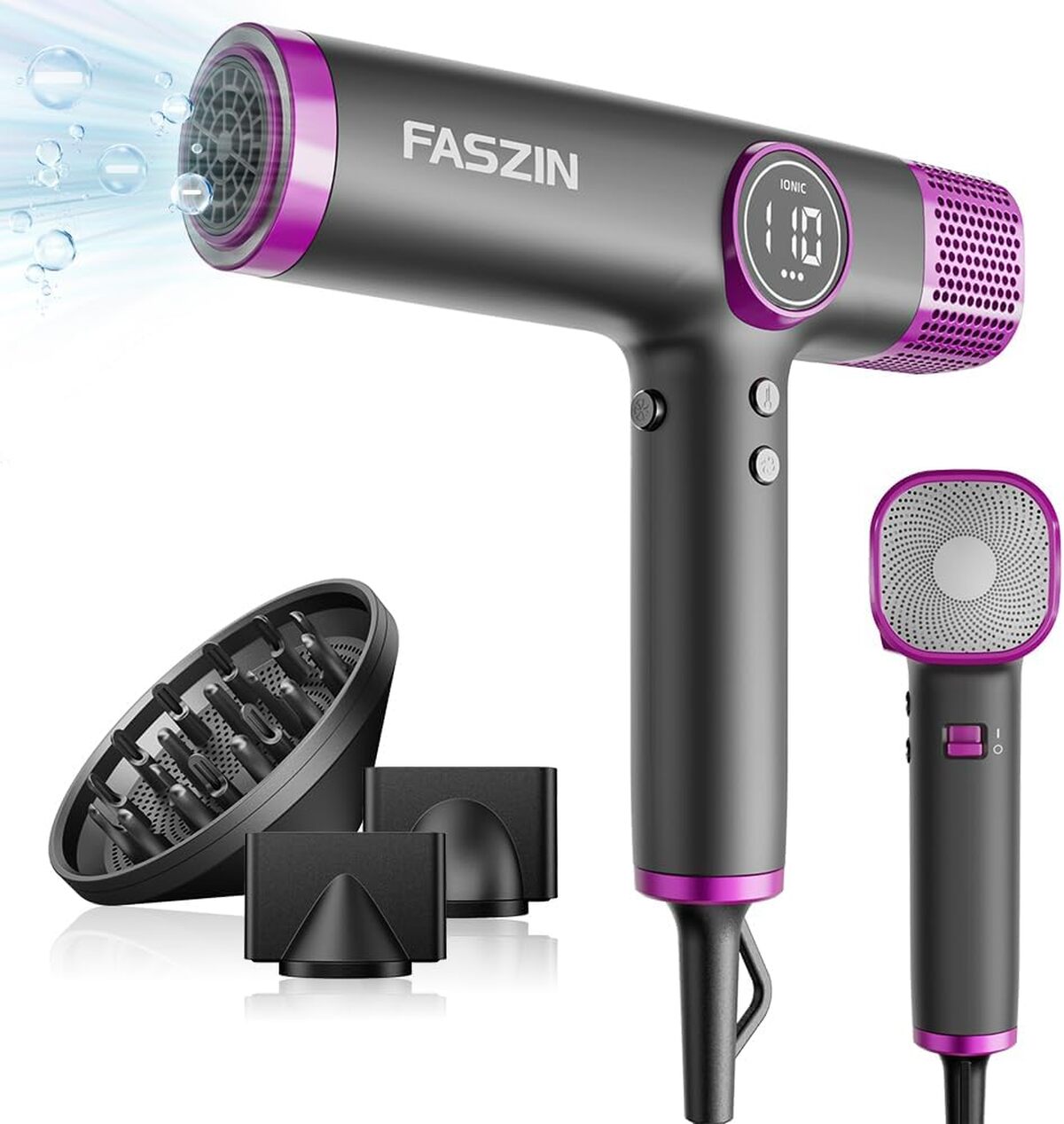 Test du sèche-cheveux Faszin : léger et ultra rapide