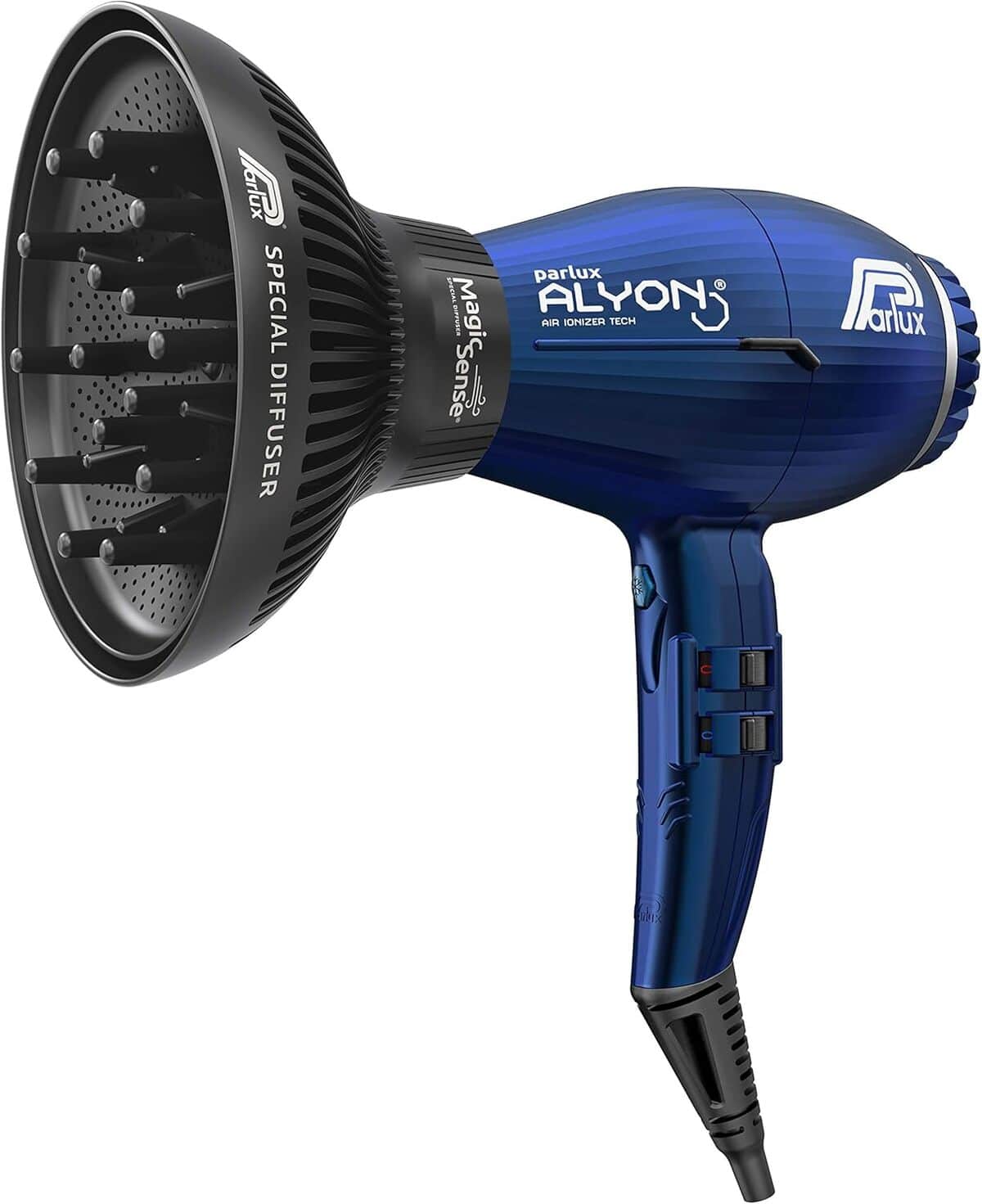 Test du sèche-cheveux Parluc Alyon Blu Notte et diffuseur Magic Sense