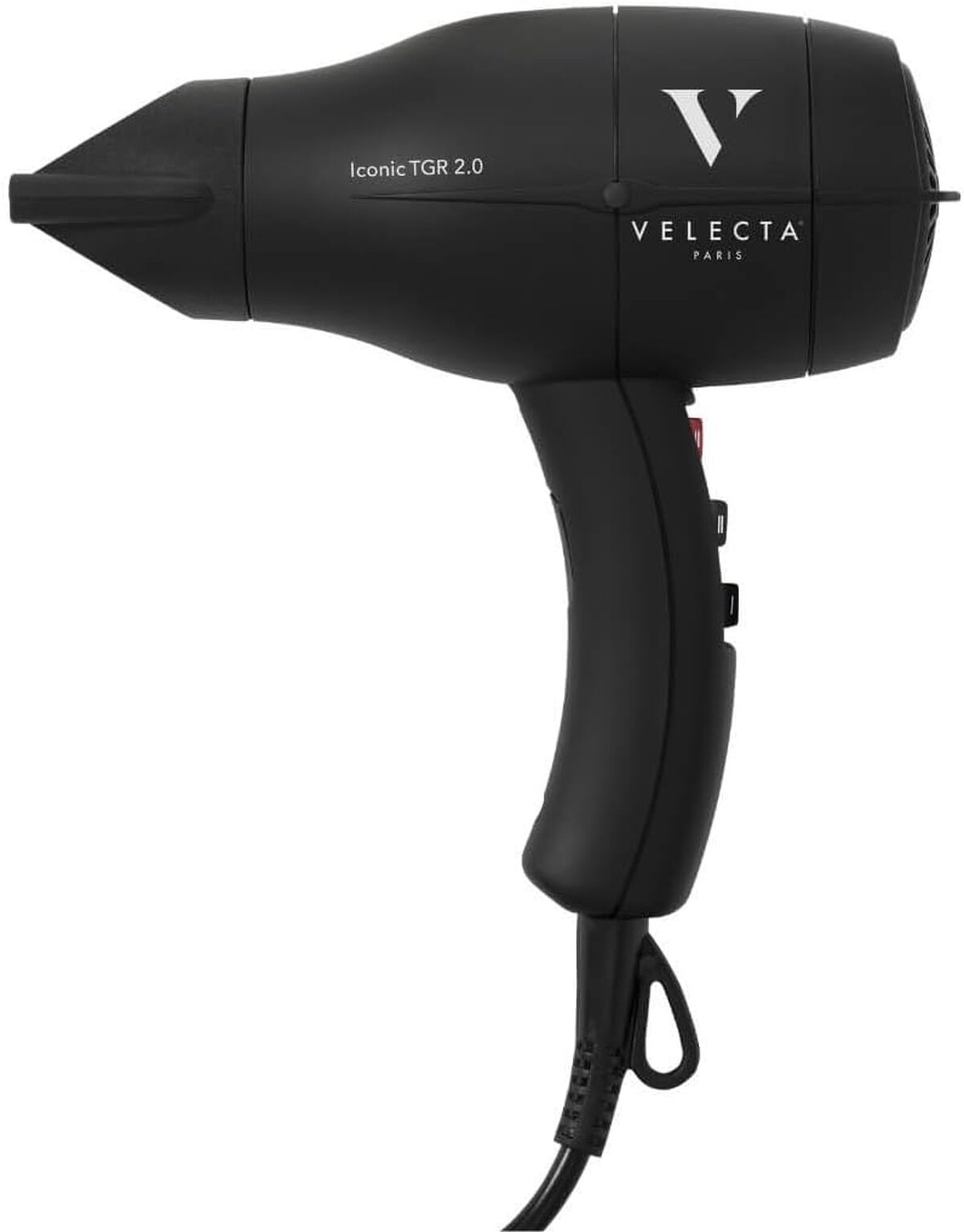 Test du sèche-cheveux Velecta Paris ICONIC TGR 2.0 Noir intense