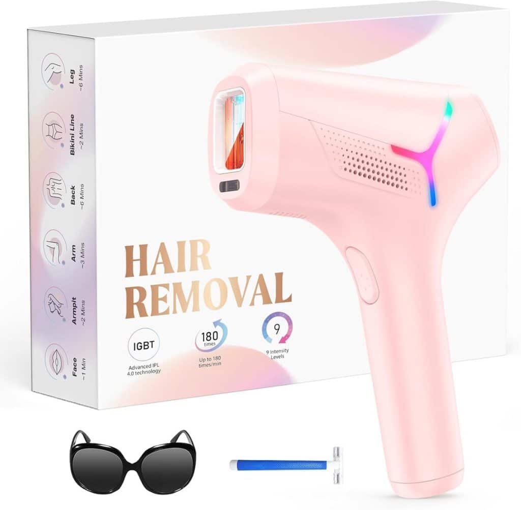 Test : epilateur lumière pulsée Haarlosy IPL 3 en 1 pour une peau douce