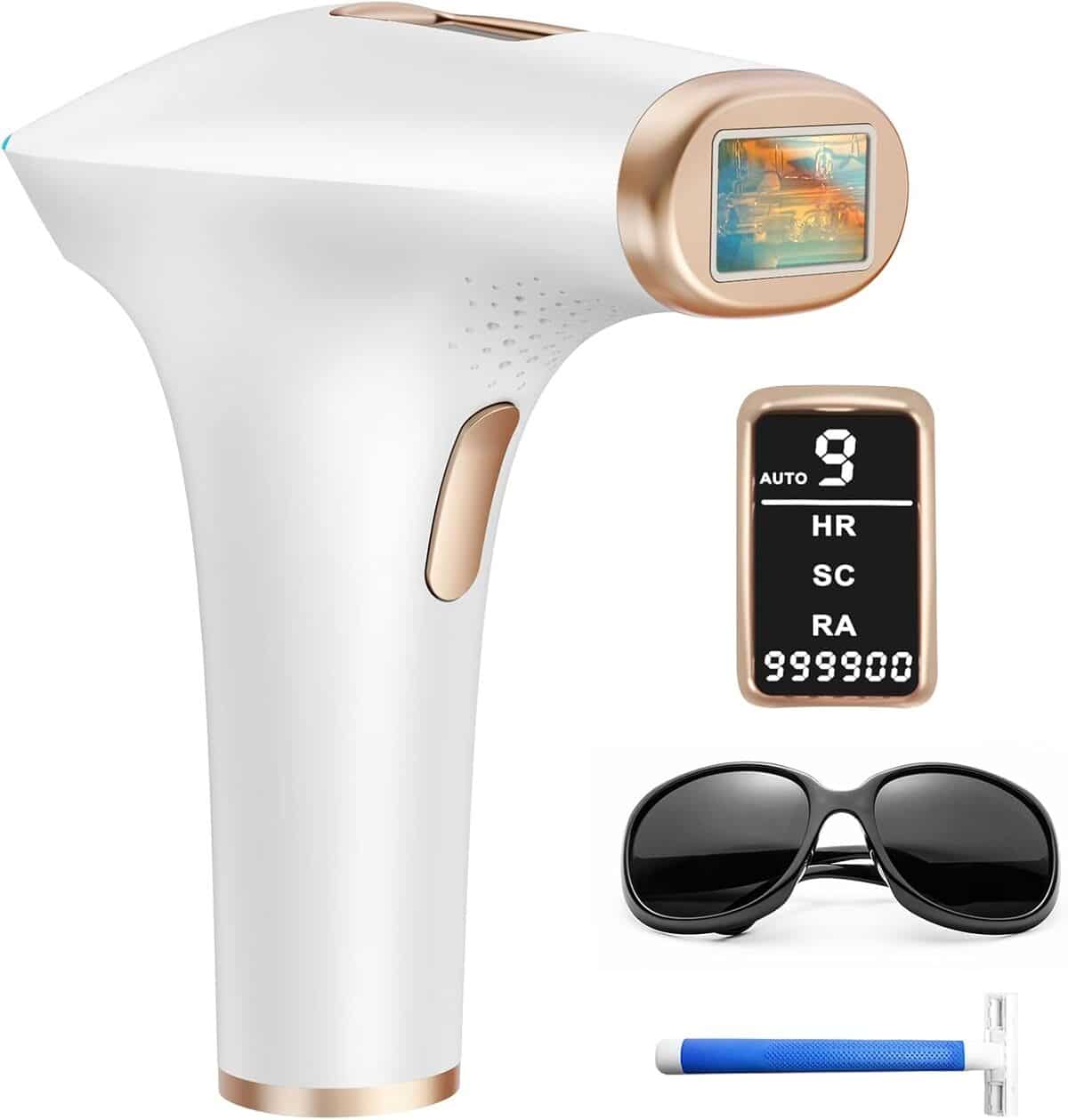 Test : tIIMAGIC épilateur lumière pulsée 9 niveaux IPL