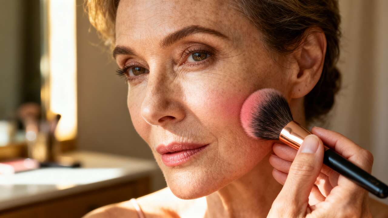 Blush : secrets incontournables pour peaux matures