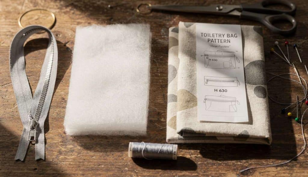 Trousse de toilette DIY : tutoriel couture simple et gratuit