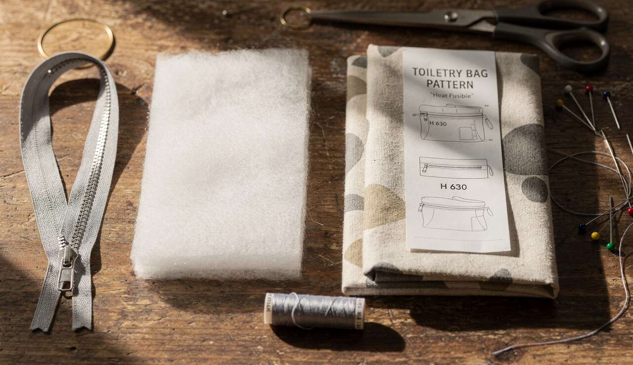 Trousse de toilette DIY : tutoriel couture simple et gratuit