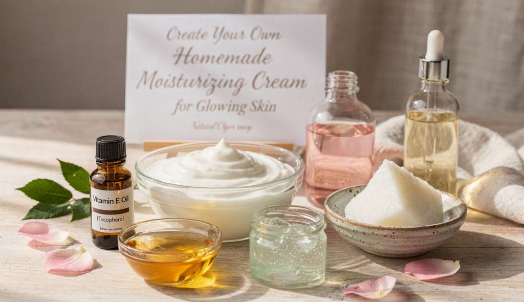 Créez Votre Crème Hydratante Maison pour une Peau Sublime