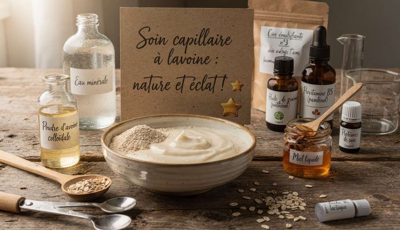 Soin capillaire à l'avoine : nature et éclat ! ✨️