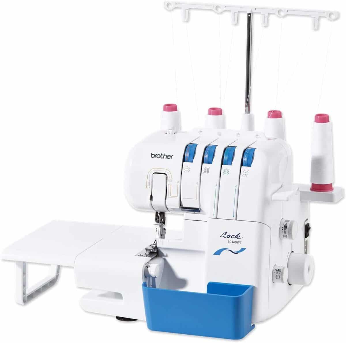 Test Brother machine à coudre 3034DWT : efficacité à 3-4 fils