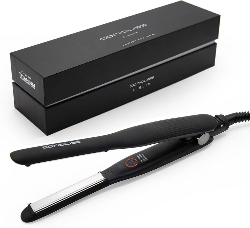 Test Corioliss C-Slim : mini lisseur cheveux courts et franges