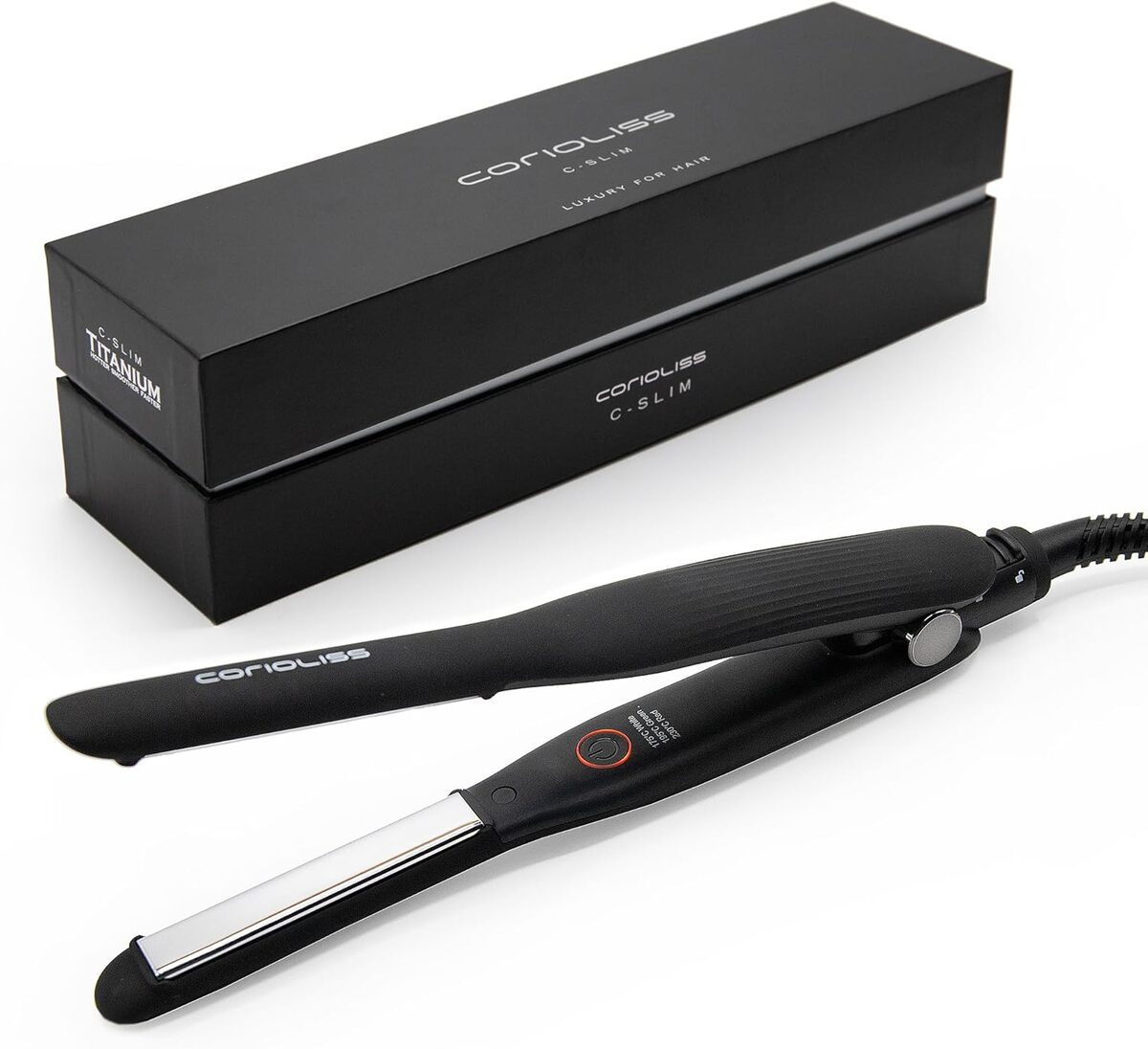 Test Corioliss C-Slim : mini lisseur cheveux courts et franges