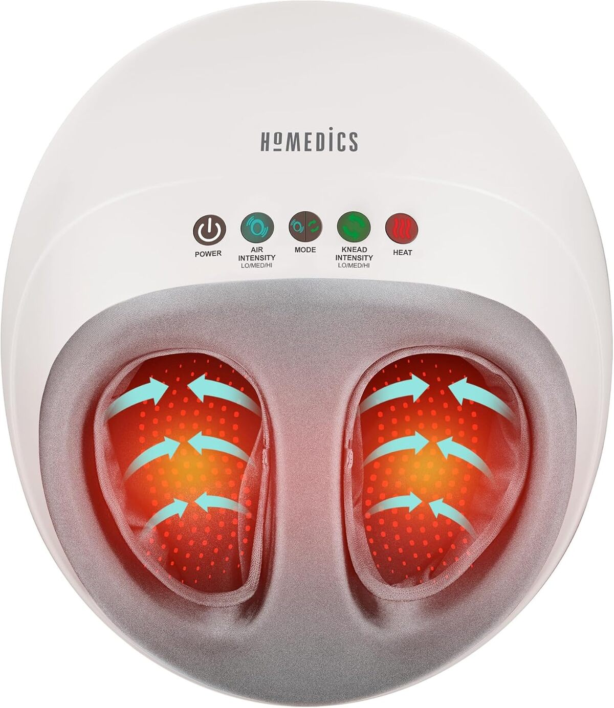 Test de l'appareil de massage HoMedics Shiatsu Air Pro pour pieds