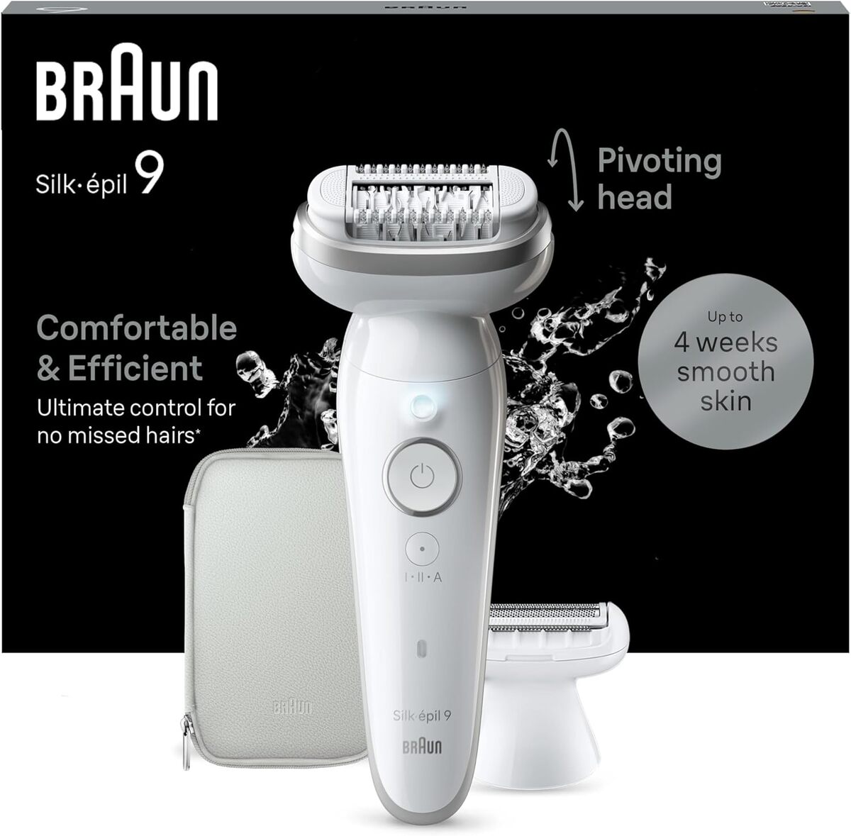Test de l'épilateur Braun Silk-épil 9: efficacité et confort