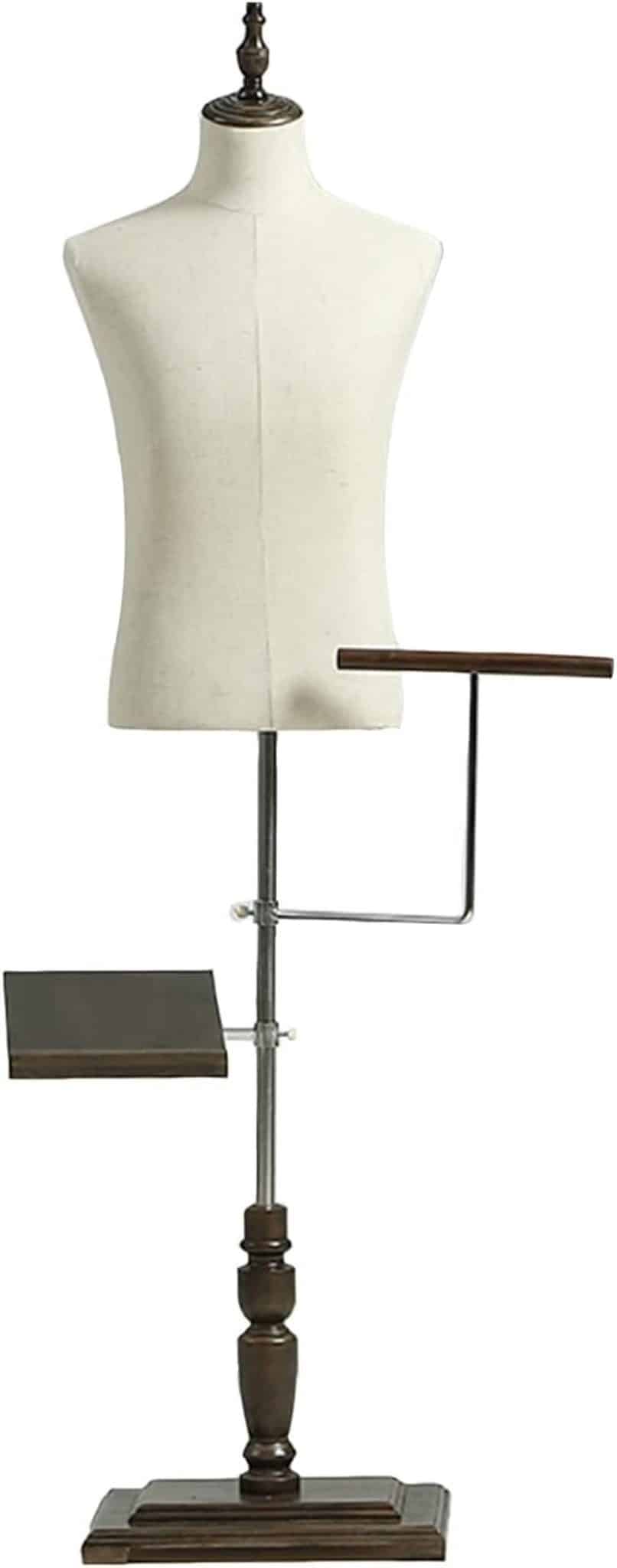 Test du mannequin de couture réglable Socle en bois