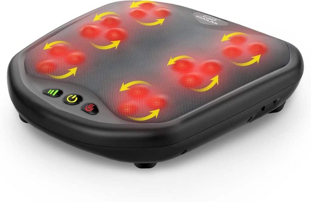 Test du masseur de pieds shiatsu Snailax avec chaleur