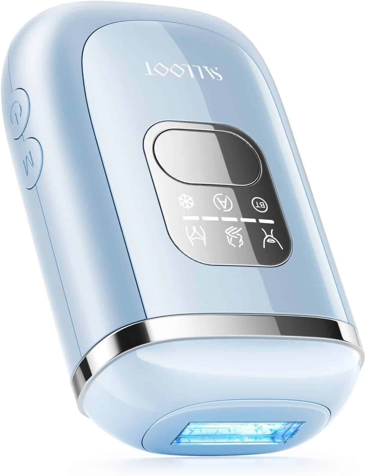 Test du mini épilateur IPL refroidi au saphir : efficacité et confort à domicile