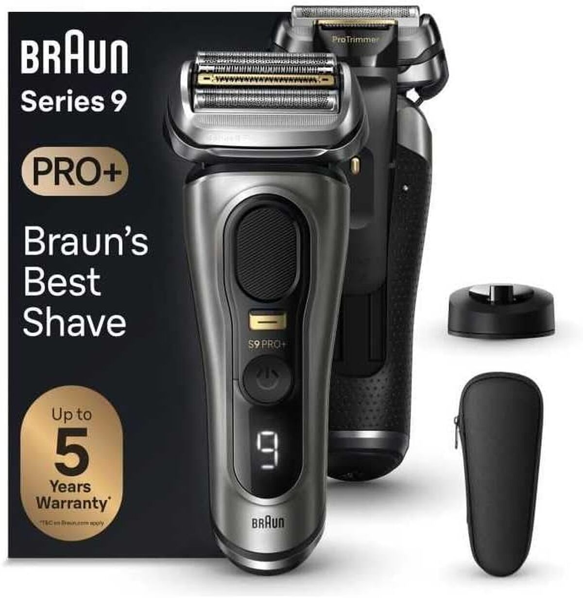 Test du rasoir électrique Braun Series 9 PRO+ : précision et autonomie