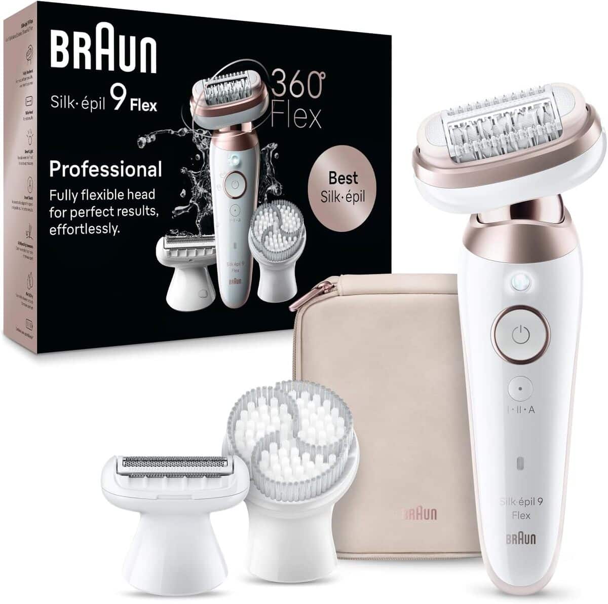 Test épilateur Braun Silk-épil 9 Flex : tête flexible pour une épilation simple