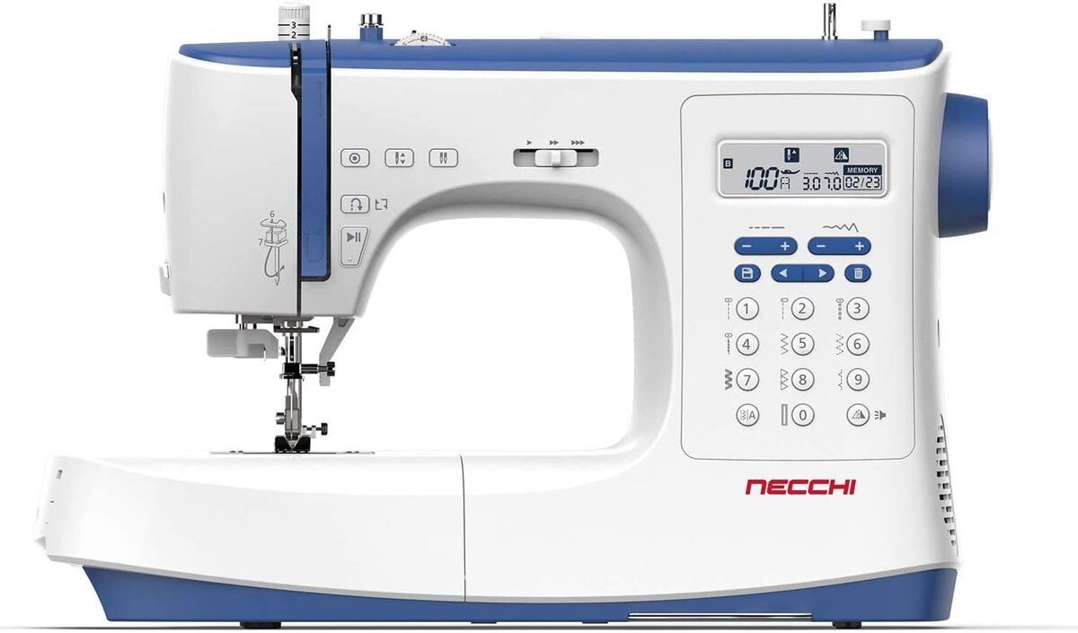 Test : machine à coudre Necchi NC-103D, performance et design
