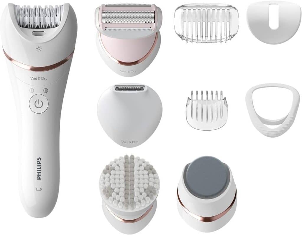 Test : philips Series 9000 - épilateur tout-en-un BRE740/90