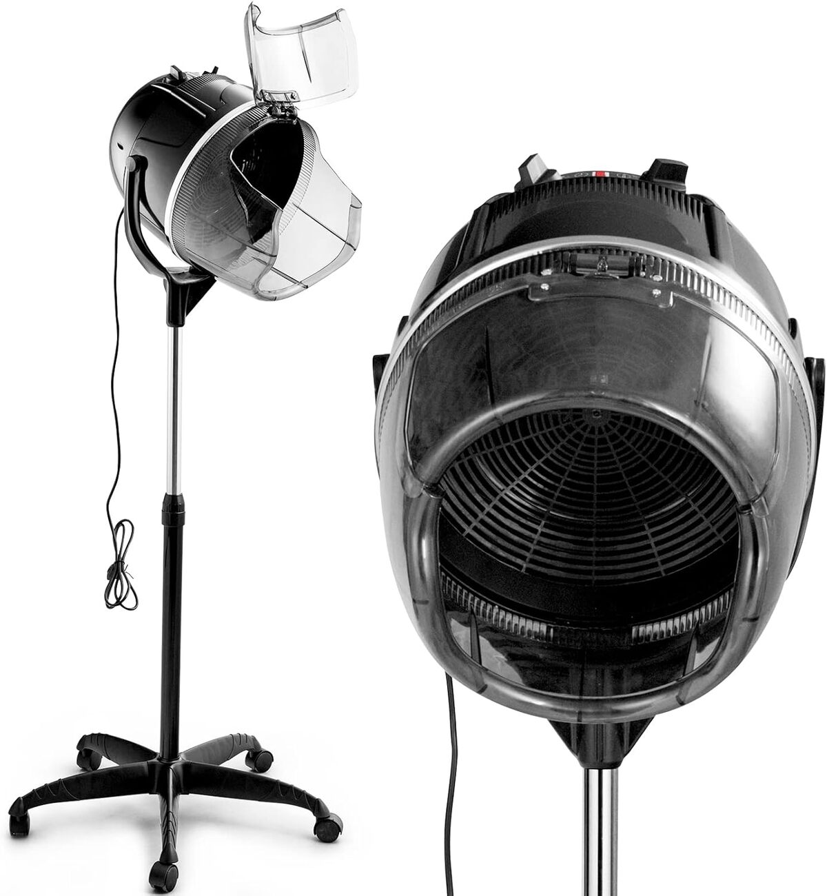 Test : sèche-cheveux Relax4life 1050W, casque coiffure pro