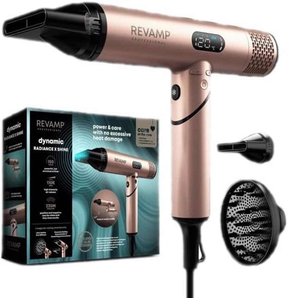 Test : sèche-cheveux Revamp Dynamic Radiance X Shine