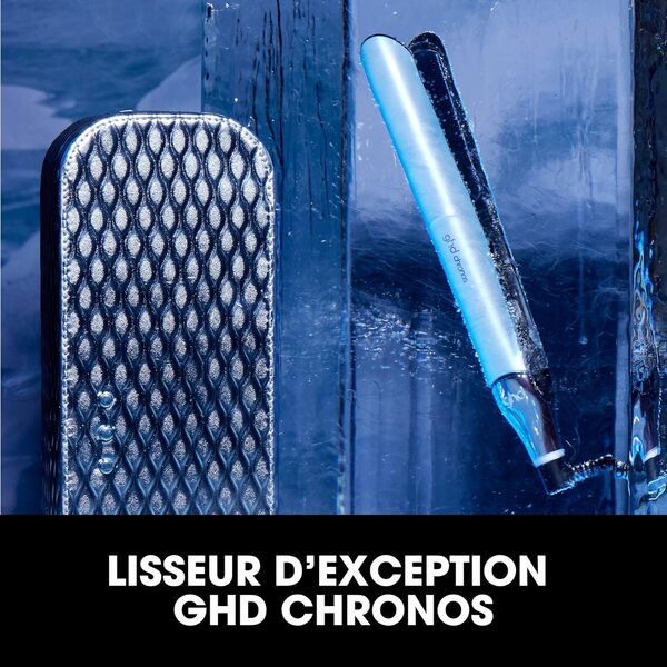 ghd - Lisseur cheveux ghd chronos - Fer à lisser professionnel - Coiffage 3x plus rapide, plus brillant, 2x moins de frisottis, sans chaleur extrême - Lisseur boucleur idéal tous types cheveux
