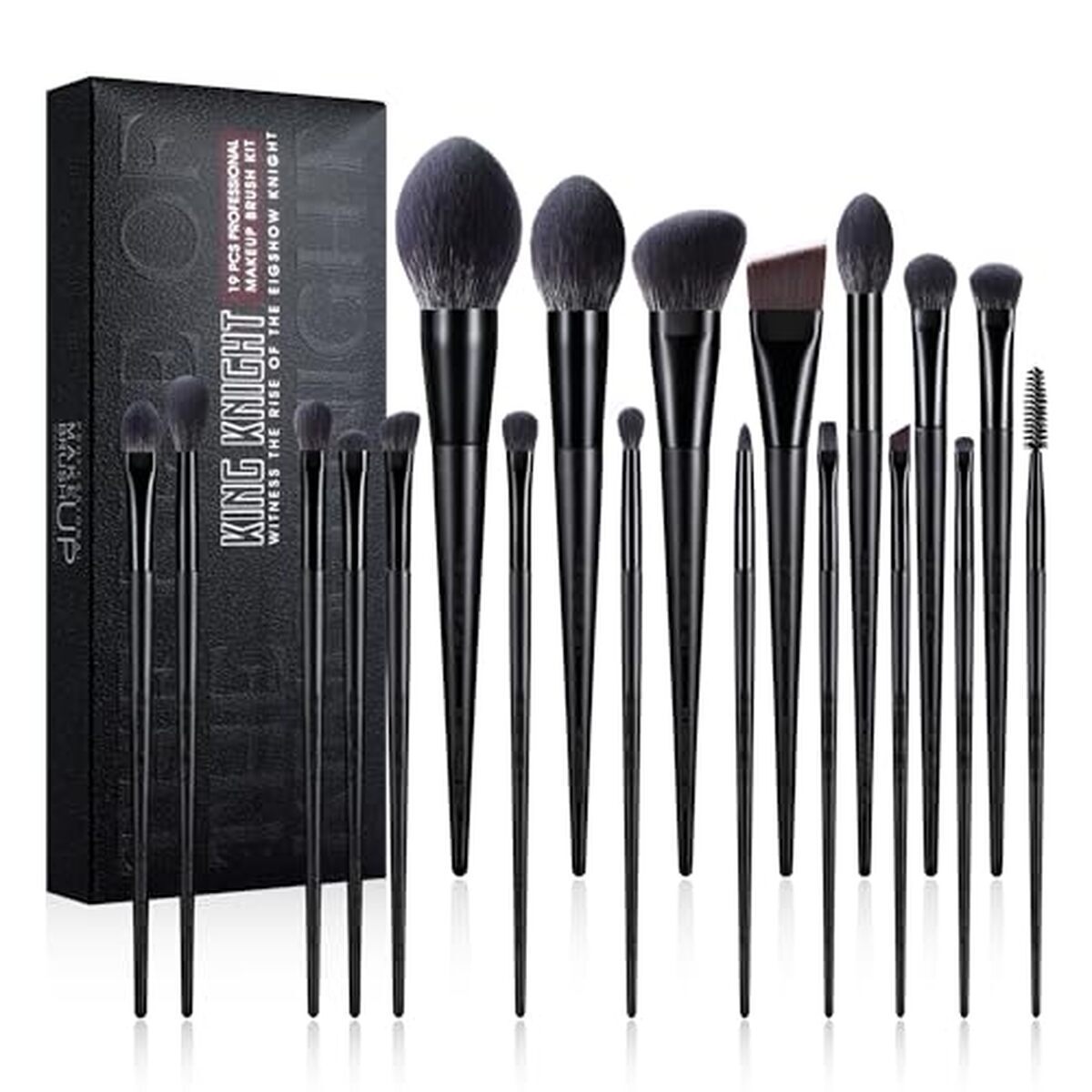 Avis sur le lot de 19 pinceaux synthétiques EIGSHOWBEAUTY